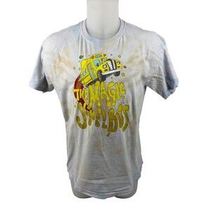 The Magic School Bus Scholastic L T Shirt Unisex Tie Dye PBS Ms. Frizzle 90s